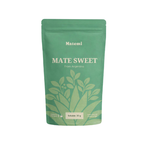 Matemi Sweet : sachet 30g yerba maté argentin sucré à la stévia