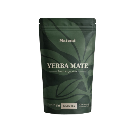 Matemi Pure : sachet 30g yerba maté argentin instantané soluble